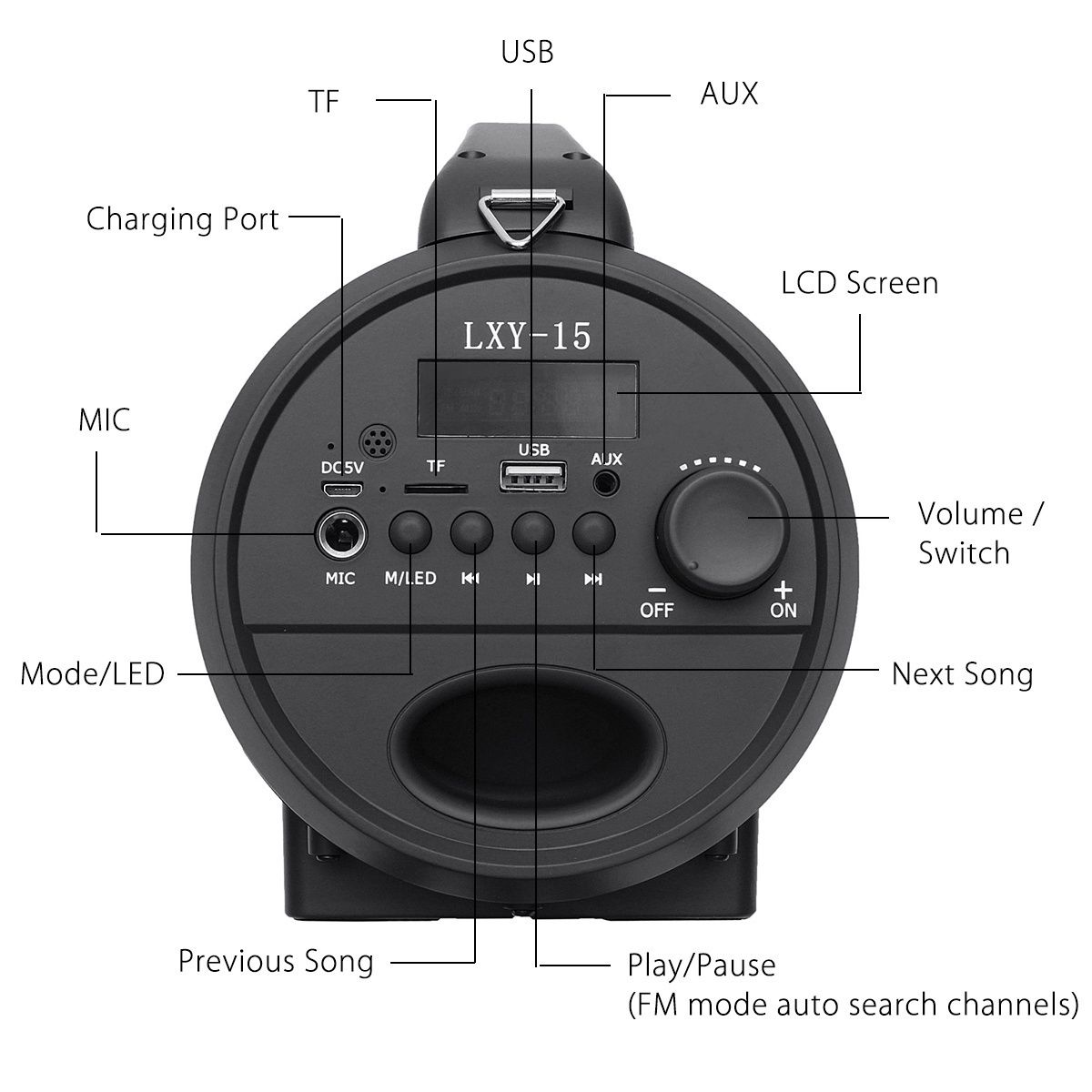 Bakeey-Portable-Wireless-bluetooth-Stereo-Speaker-With-TF-Card-Player-FM-Radio-For-Tablet-Smartphone-1637582