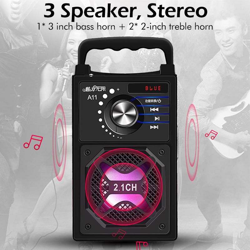 Bakeey-Wireless-bluetooth-Speaker-3D-Sound-TF-Card-FM-Radio-U-Disk-Portable-Outdoor-Speaker-1632926