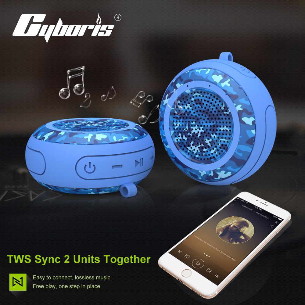 CYBORIS-Wireless-bluetooth-Speaker-IP67-Shockproof-Waterproof-TF-Card-TWS-Stereo-Speaker-with-Mic-1358406