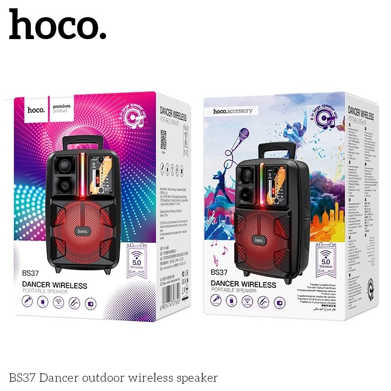 HOCO-BS37-bluetooth-Speaker-8-inch-Wireless-Soundbar-Colorful-Lights-Dance-Party-Outdoor-Soundbar-FM-1717275