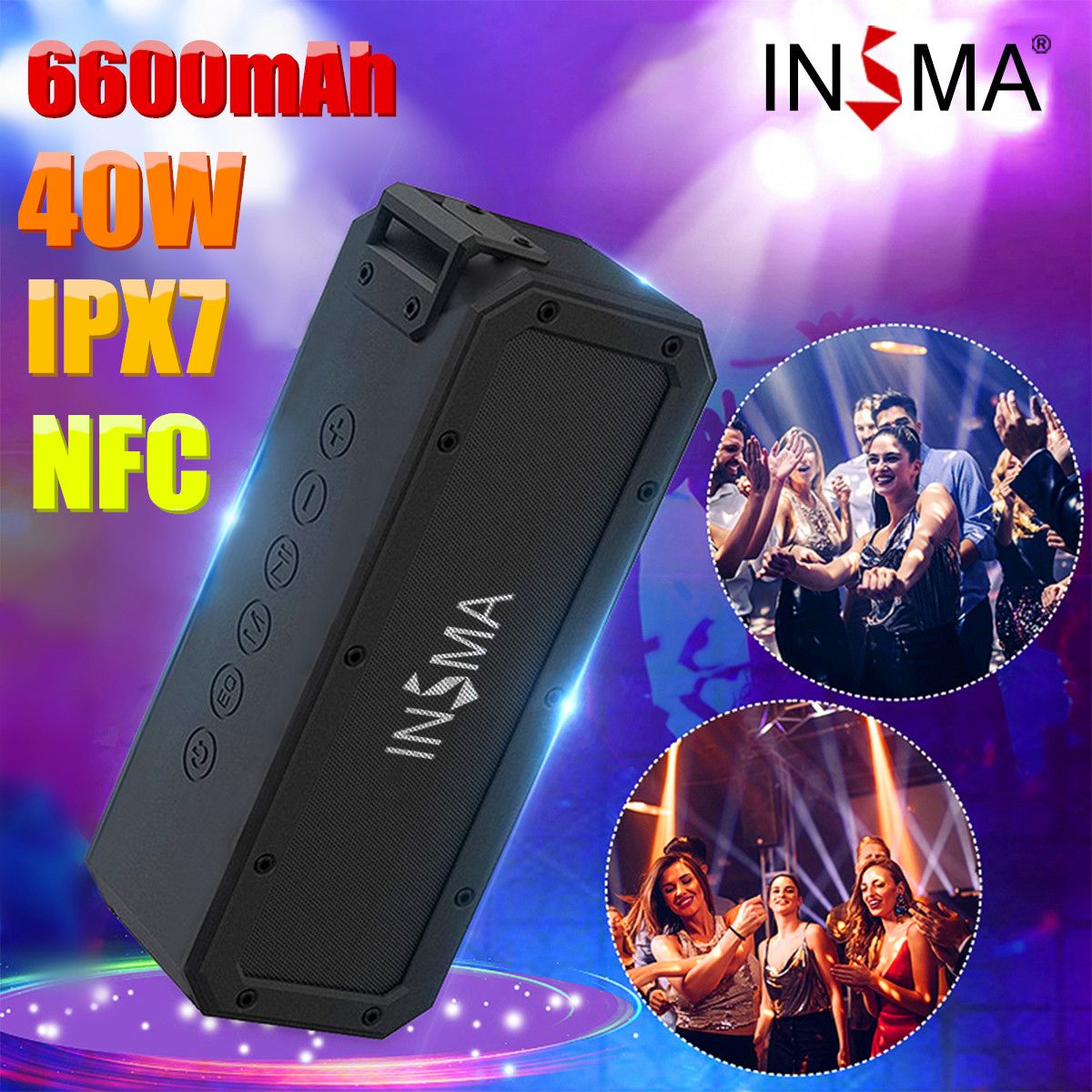 INSMA-S400-PLUS-40W-NFC-bluetooth-TWS-Wireless-Stereo-Speaker-Tri-Bass-IPX7-Waterproof-Speaker-with--1578727