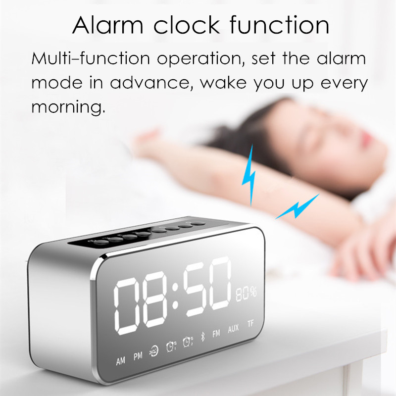 LEADSTAR-MX-22-LED-Clock-Mirror-Wireless-bluetooth-Speaker-1800mAh-TF-Card-FM-Raido-Subwoofer-1302317