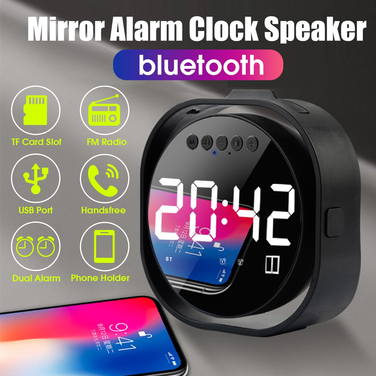 LED-Display-Dual-Alarm-Clock-Dual-Units-Wireless-bluetooth-Bass-Speaker-FM-Radio-USB-Port-Mirror-Spe-1490344