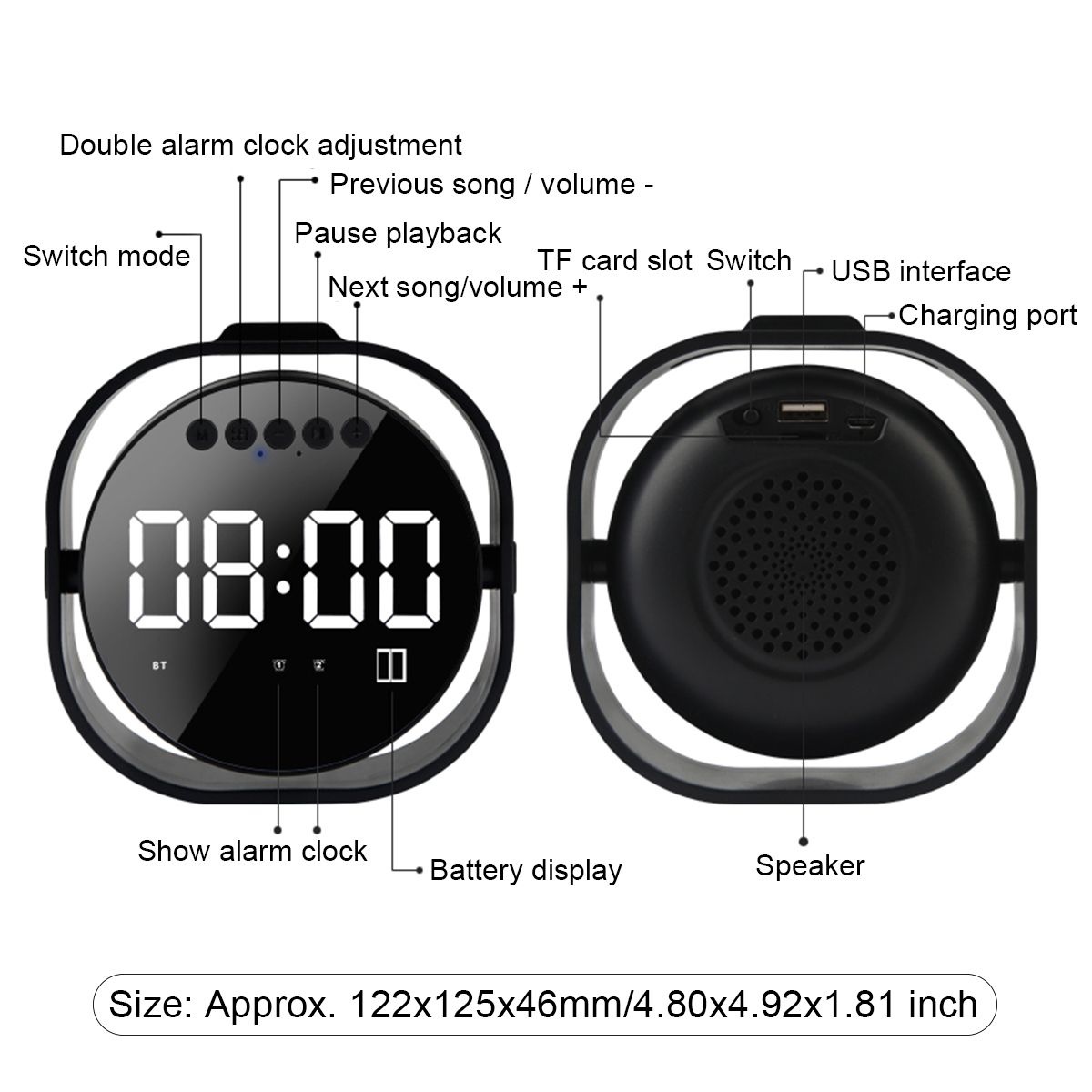 LED-Display-Dual-Alarm-Clock-Dual-Units-Wireless-bluetooth-Bass-Speaker-FM-Radio-USB-Port-Mirror-Spe-1490344