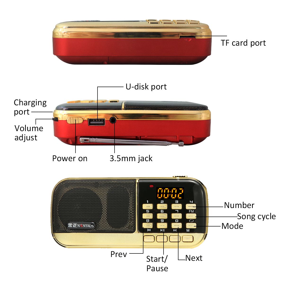 Nontaus-B871-3W-FM-Radio-Receiver-Support-TF-Memory-Card-USB-35MM-AUX-1422825