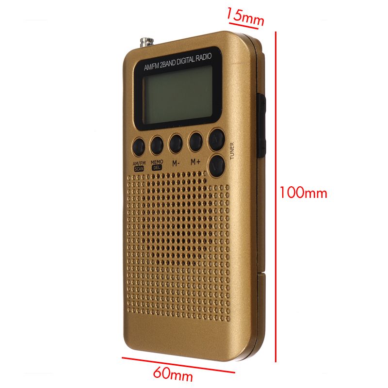 Portable-Digital-FM-AM-Radio-LCD-2-Bands-Stereo-Mini-Receiver-Off-road-Enthusiasts-Jogging-1443971