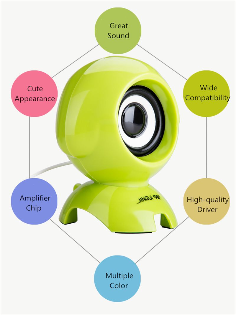 Q1-Mini-Portable-Dog-Appearance-Universal-2-in-1-Cable-USB-Plug-35mm-Audio-Plug-Speaker-1193071