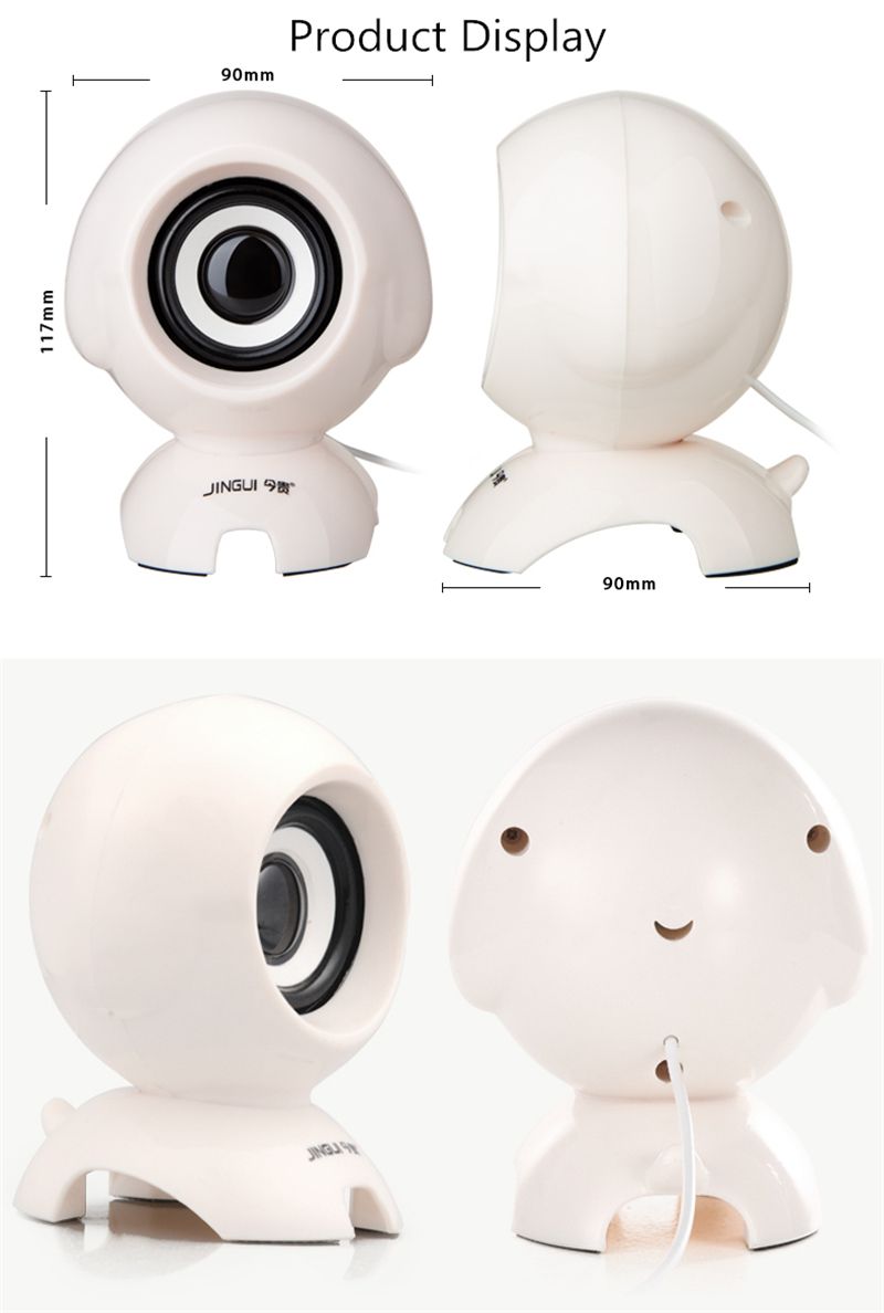 Q1-Mini-Portable-Dog-Appearance-Universal-2-in-1-Cable-USB-Plug-35mm-Audio-Plug-Speaker-1193071