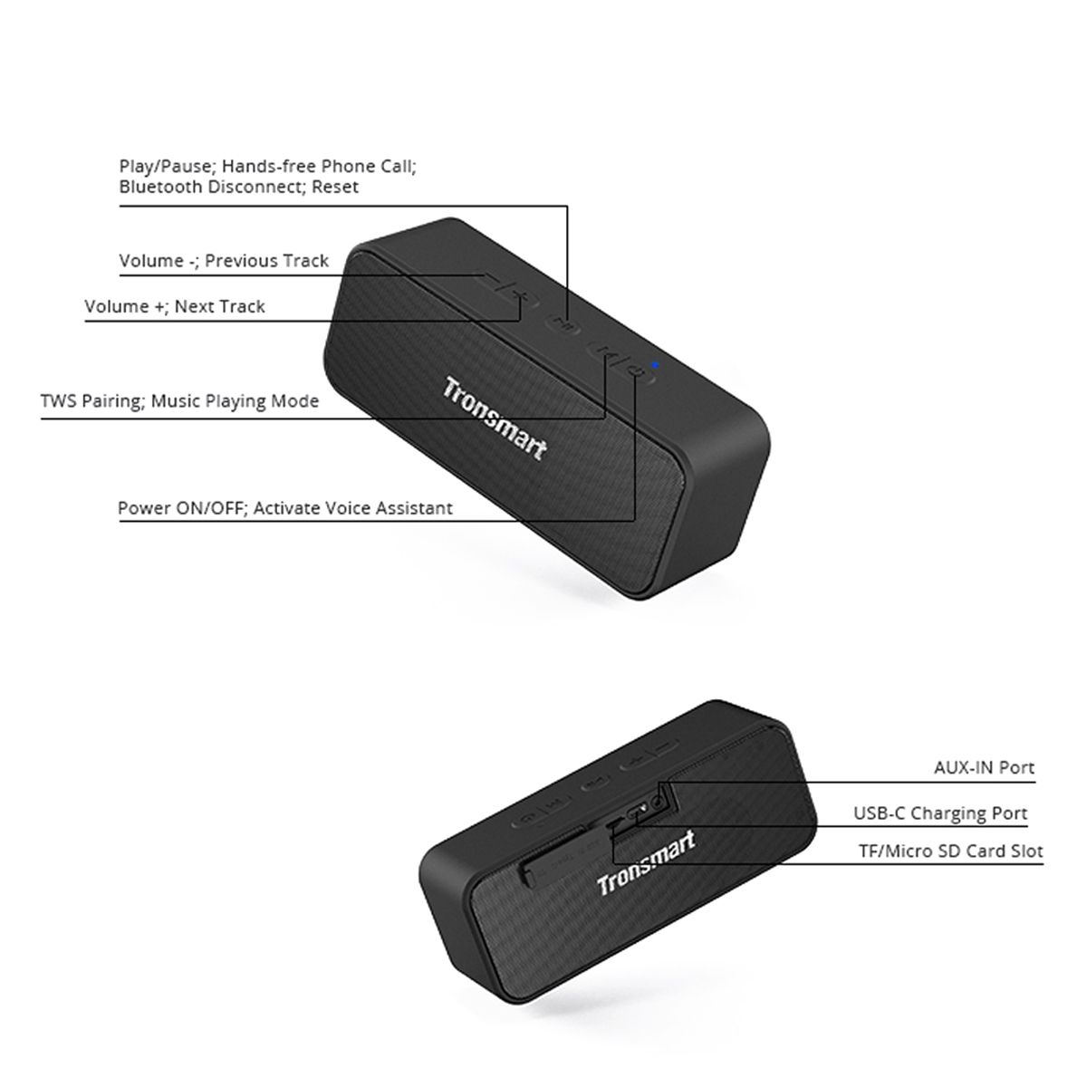 Tronsmart--Element-T2-Plus-Portable-Wireless-bluetooth-Speaker-Stereo-Soundbar-Subwoofer-with-Mic-1571843