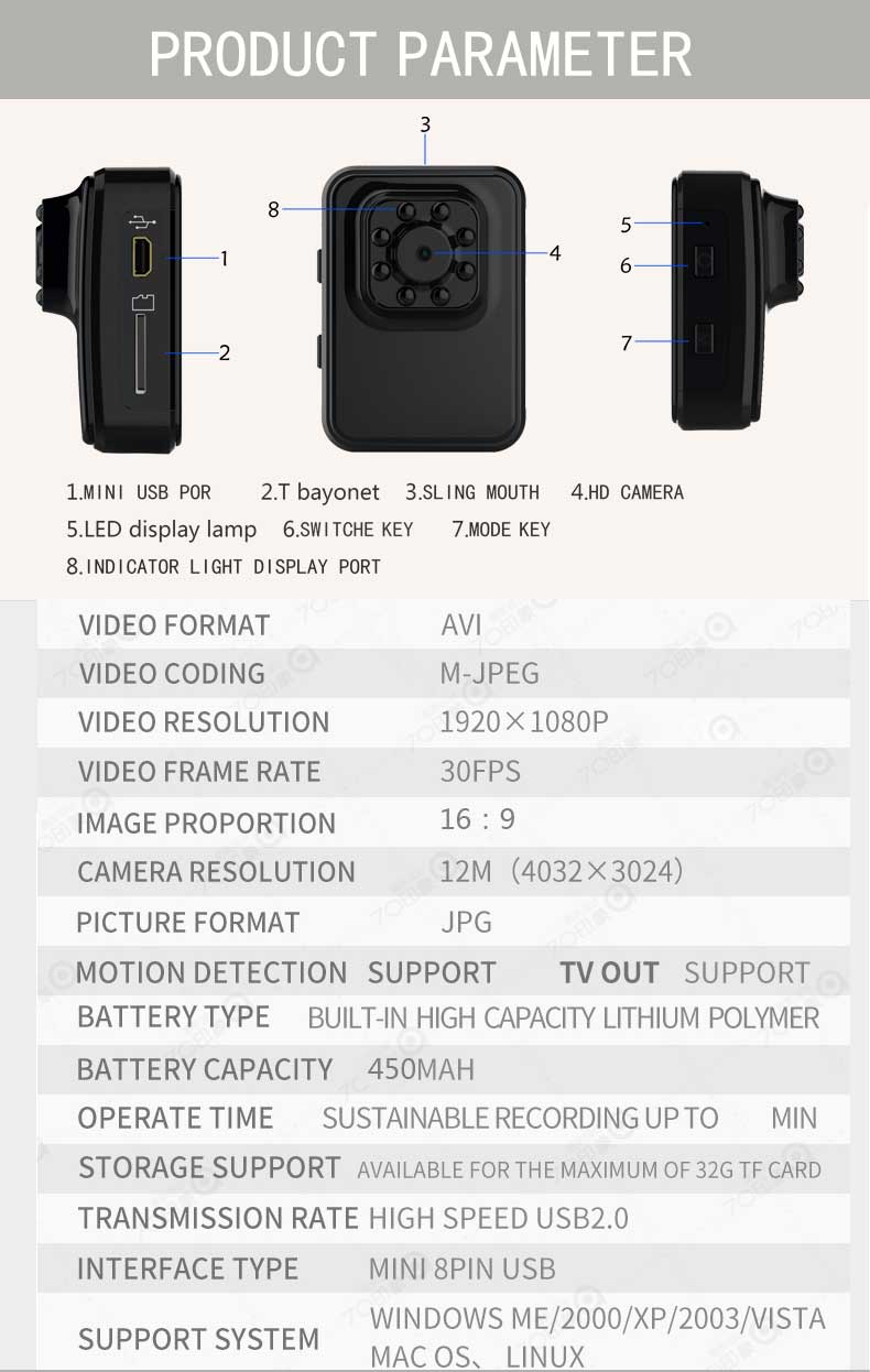 R3-12MP-1080P-30FPS-HD-Night-Version-110-Degree-Wide-Angle-Sport-Action-Camera-Mini-DV-1248701