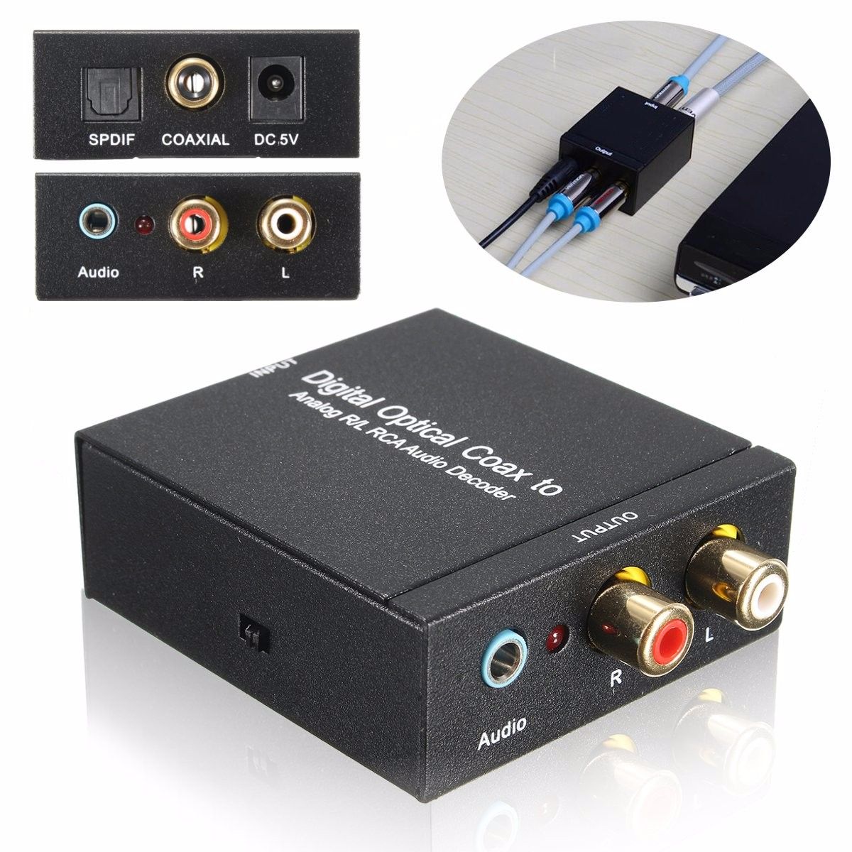 NK-Y2-Digital-SPDIF-Optical-Coax-to-Analog-RCA-RL-DTS2151-Audio-Converter-Decoder-1120194