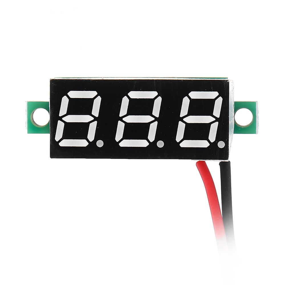 10Pcs-Geekcreitreg-Red-Led-028-Inch-25V-30V-Mini-Digital-Volt-Meter-Voltage-Tester-Voltmeter-1047421