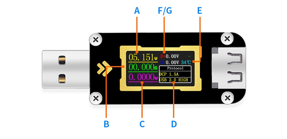 10pcs-FNB28-Current-And-Voltage-Meter-USB-Tester-QC20QC30FCPSCPAFC-Fast-Charging-Protocol-Trigger-Ca-1640660