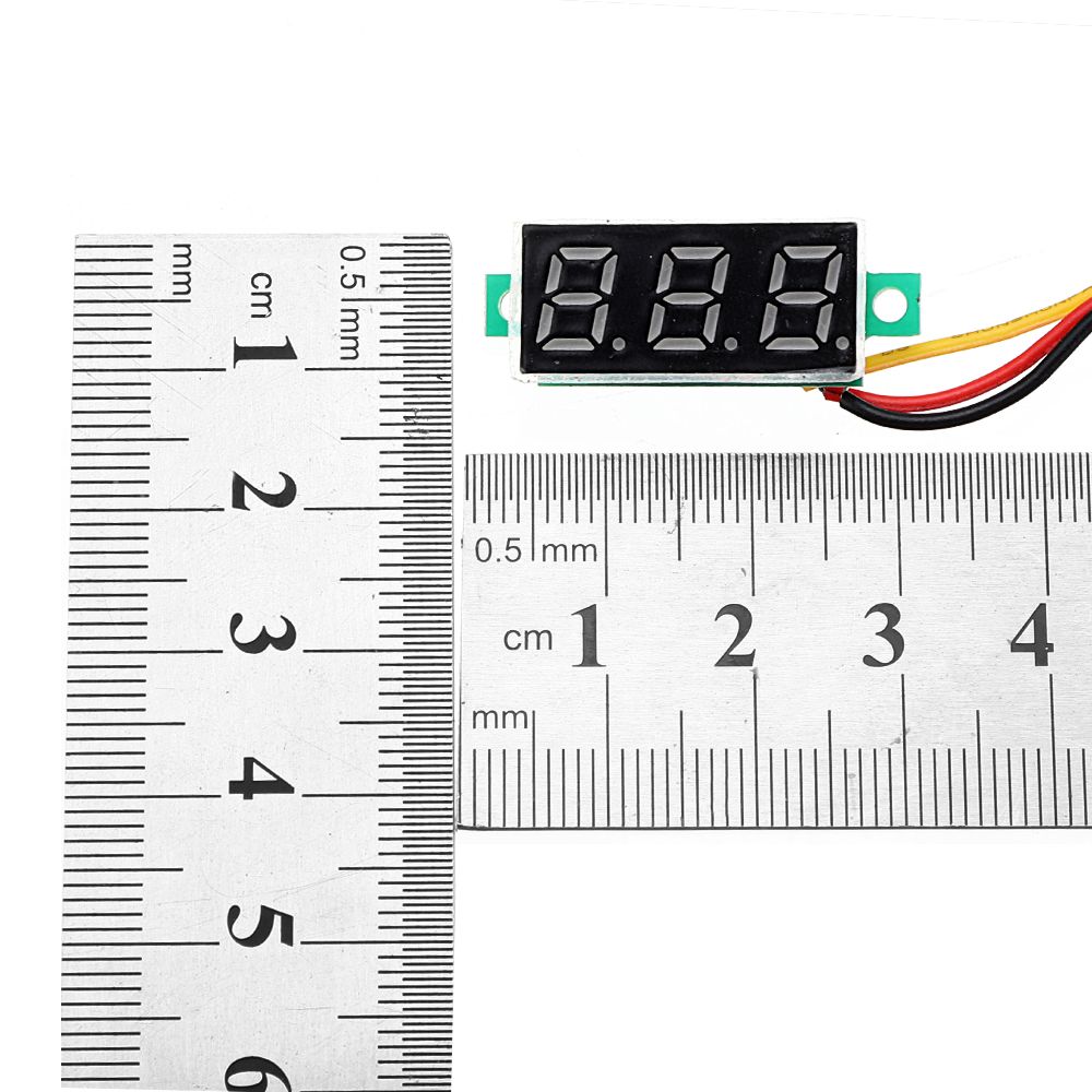 20pcs-028-Inch-Three-wire-0-100V-Digital-Red-Display-DC-Voltmeter-Adjustable-Voltage-Meter-1577865