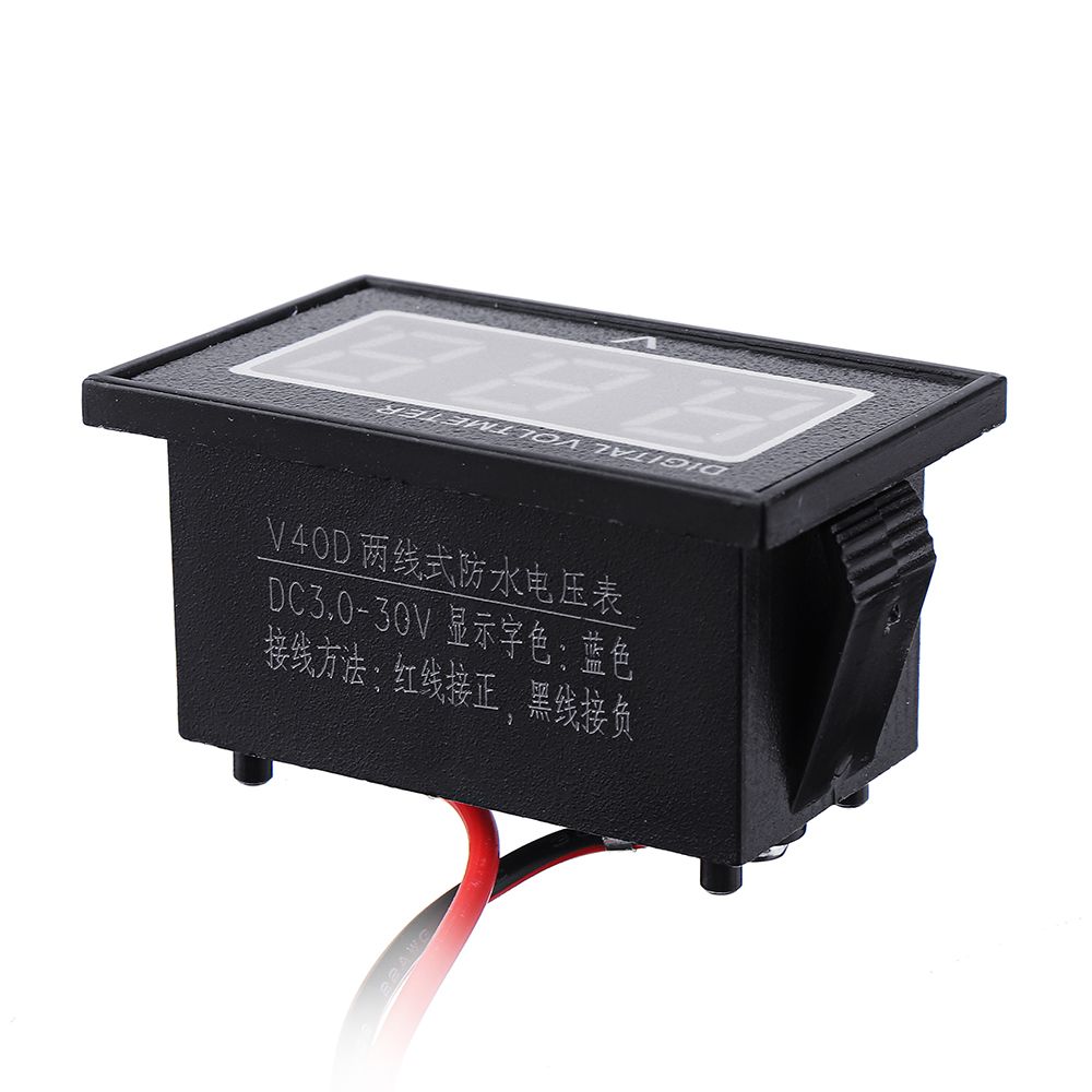 5pcs-Red-DC25-30V-LCD-Display-Digital-Voltage-Meter-Waterproof-Dustproof-04-Inch-LED-Digital-Tube-1550820