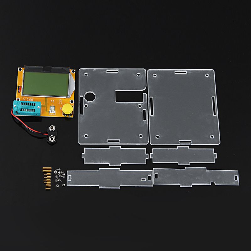 Geekcreitreg-LCR-T4-Mega328-Transistor-Tester-Diode-Triode-Capacitance-ESR-Meter-With-Shell-1112140