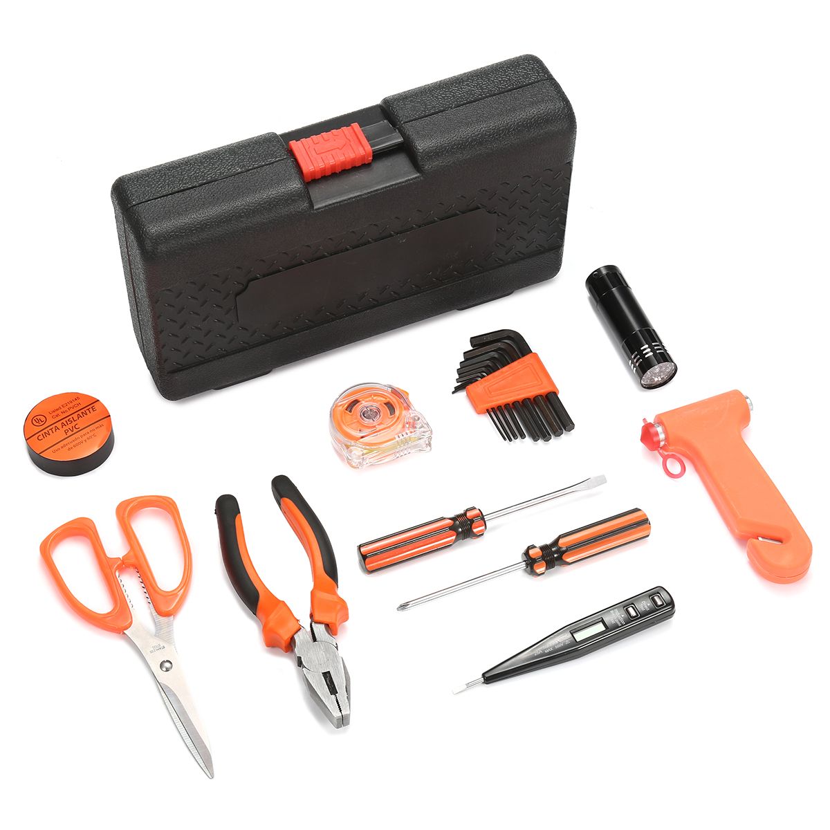 18Pcs-Multifuntional-Tools-Set-Steel-Household-Woodworking-Kits-Hardware-Toolbox-Tools-Kit-1269409