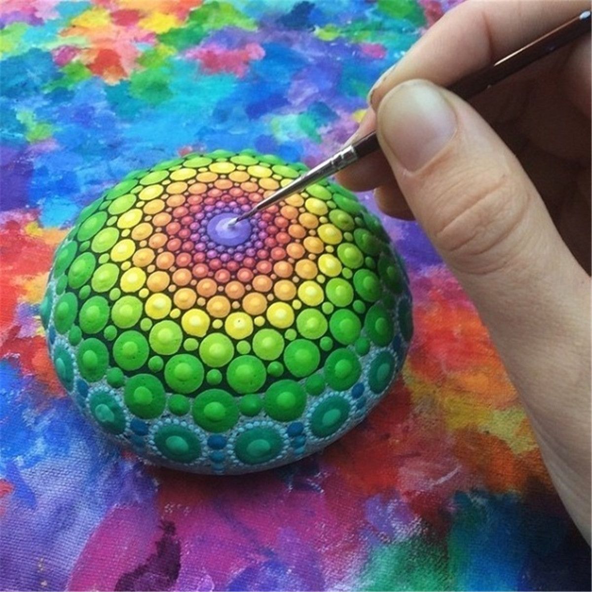 34pcs-Mandala-Dotting-Tools-SET-Rock-stone-dot-Art-Painting-Pen-Paint-Stencil-1688982