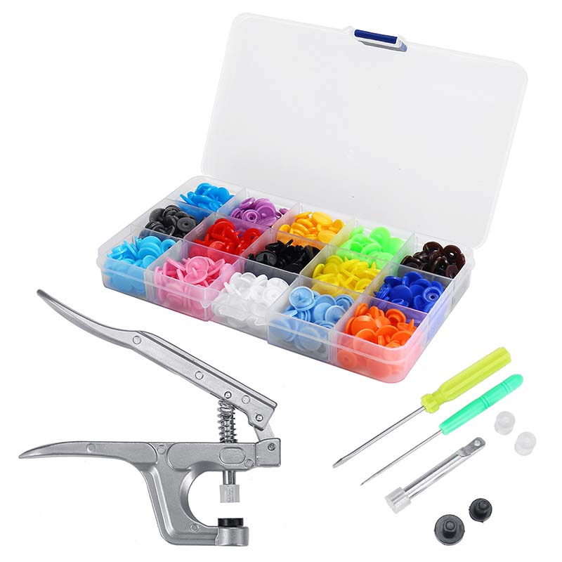 400-Sets-T5-Snap-Poppers-Plastic-Buttons-Fastener-Pliers-Punching--Snap-Pliers-1427758