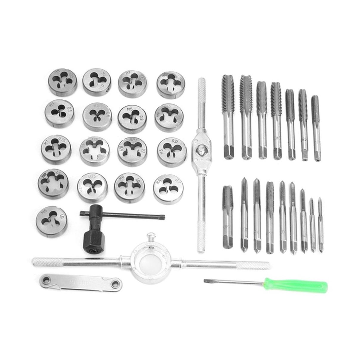 40Pcs-Metric-Tap-Wrench-and-Die-Pro-Set-M3-M12-Nut-Bolt-Alloy-Metal-Hand-Tools-1722491