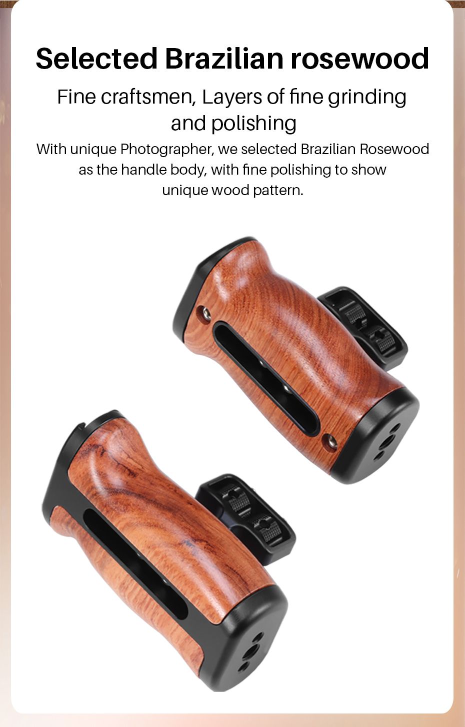 UURig-R027-Universal-Brazilian-Rosewood-Camera-Cage-Handle-Triple-Slide-Screw-Handle-Microphone-LED--1667157