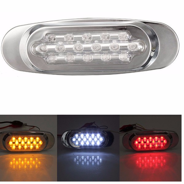 16LED-Side-Marker-Indicator-Light-For-Bus-Truck-Lorry-Trailer-Red-White-Yellow-DC12V-1013942