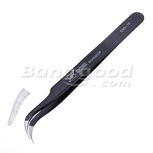 BOSI-Anti-Static-Stainless-Steel-Elbow-Tweezer-ESD-15-BS450934-86825