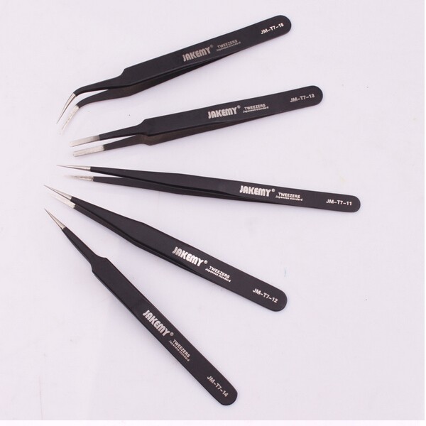 JAKEMY-JM-T7-14-Stainless-Steel-DIY-Electronic-Pointed-End-Tweezer-Forceps-Maintenance-Tools-1001539