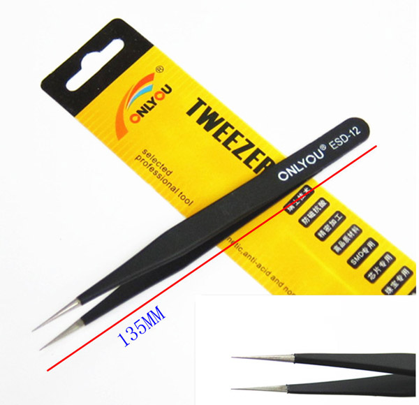 ONLYOUreg-ESD-7pcs-BGA-Precision-Tweezer-Set-Anti-Static-Tweezers-Stainless-Tweezers-924799