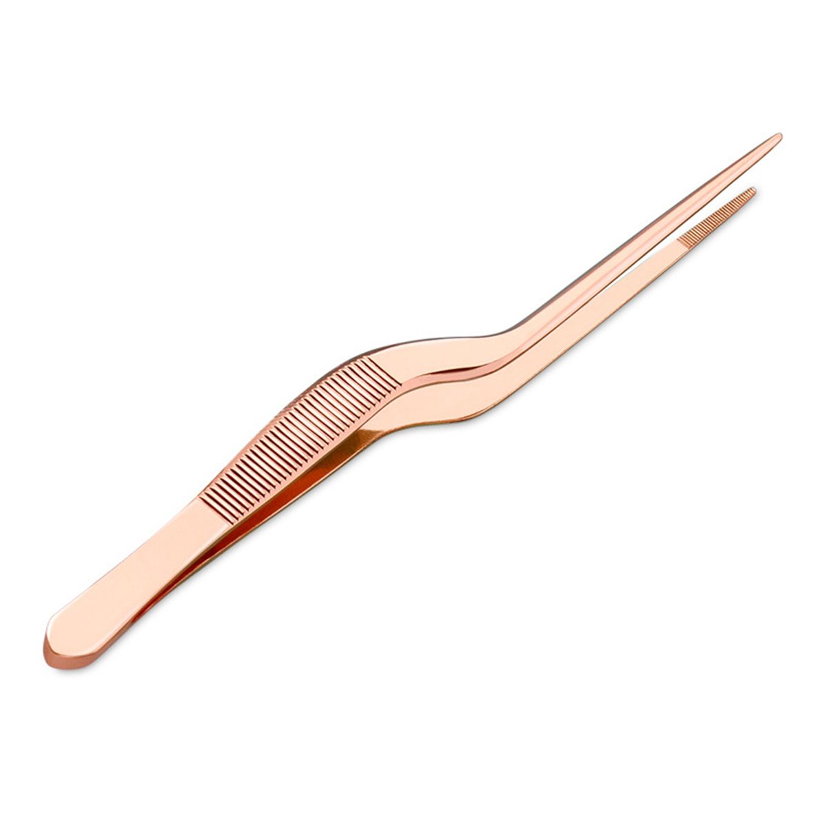 Stainless-Steel-Offset-Tweezer-Chef-Plating-Tongs-Serving-Presentation-Rose-Gold-1368952