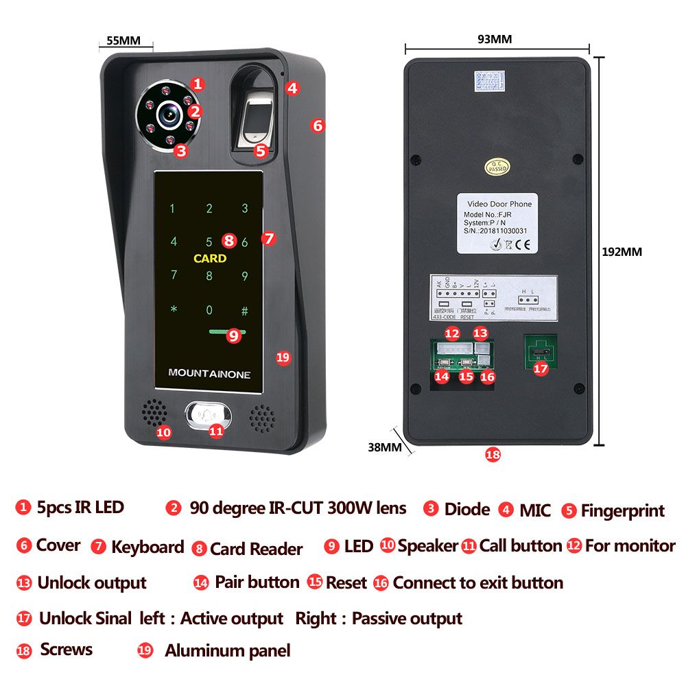 ENNIO-10-inch--2-Monitors-Wired-Wifi-Fingerprint-IC-Card--Video-Door-Phone-Doorbell-Intercom-System--1645992