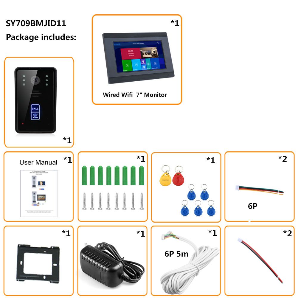 ENNIO-7inch-Wifi-RFID-Video-Doorbell-Intercom-Entry-System-with-Wired-IR-CUT-1080P-Wired-Camera-Nigh-1624636