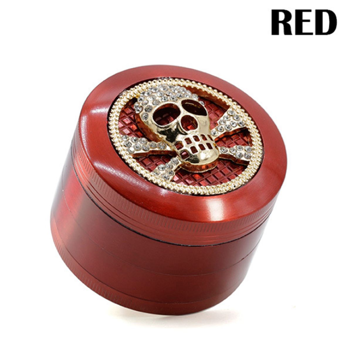 Multi-Color-4Layers-63mm-Zinc-Alloy-Skull-Shape-With-Drawer-Herb-Grinder-Tobaccos-Grinder-Herb-Grind-1659974