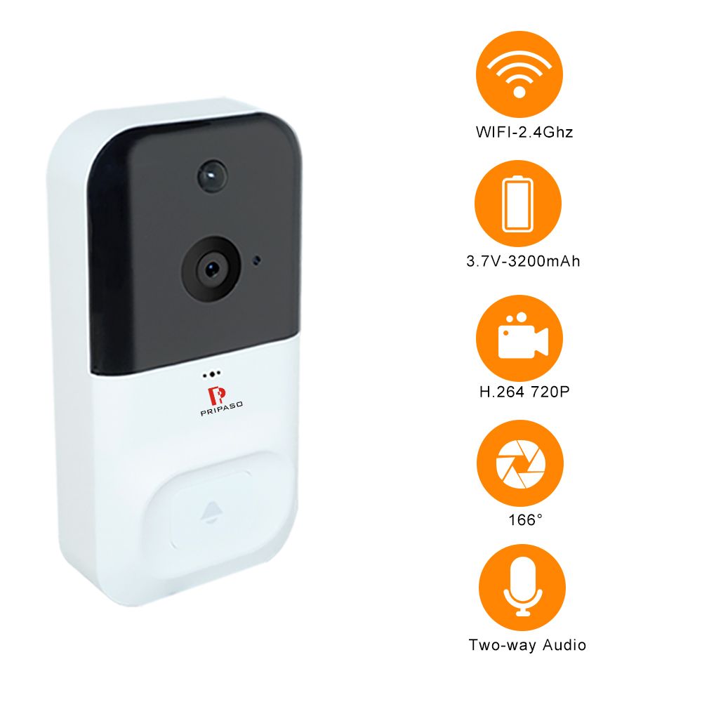 Pripaso-Smart-720P-Intercom-Phone-Call-Door-Bell-IP-Camera-Wireless-Wifi-Video-Doorbell-Infrared-Nig-1695698