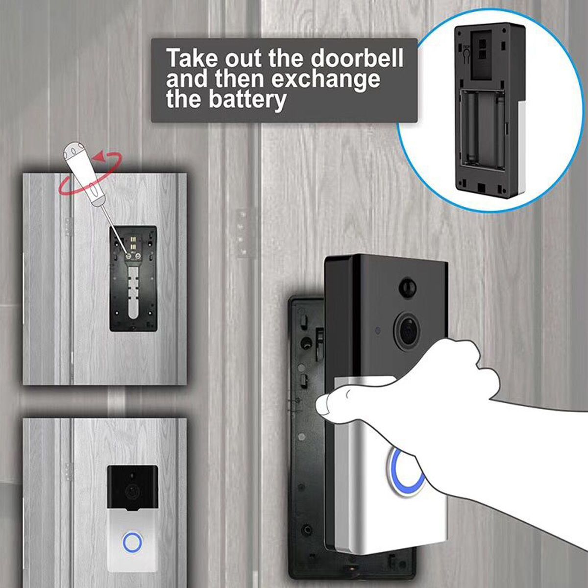 Smart-Doorbell-WiFi-Wireless-1080P-HD-Video-Camera-128G-Two-Way-Talk-Door-Bell-with-Batteries-1412979