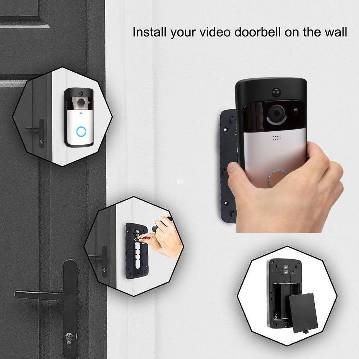 Wireless-1080P-Video-Doorbell-Camera-Battery-Support-PIR-Detect-Night-Vision-with-DingDong-1397726