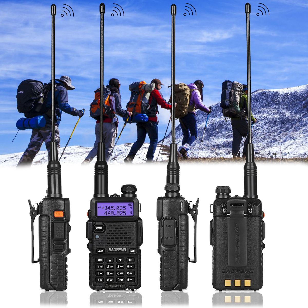 Baofeng-DM-5R-Dual-Band-DMR-VUHF-Two-Way-Radio-Walkie-Talkie-Time-Slot-1252117