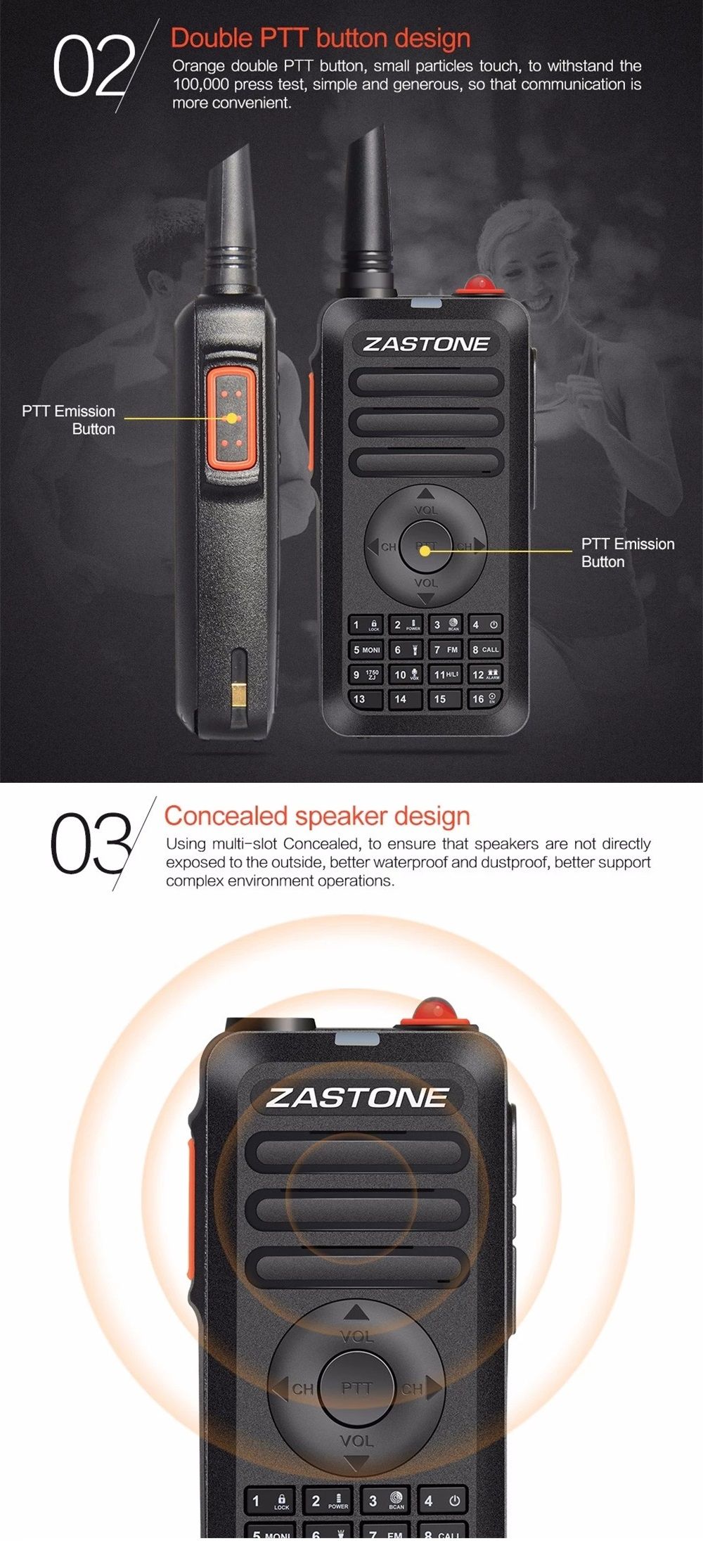 Zastone-X68-Walkie-Talkie-UHF-400-470Mhz-Handheld-Radio-Communicator-Two-Way-Radio-Communication-Ham-1385373