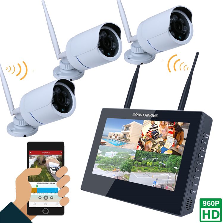ENNIO-SY1003FD13-10-inch-TFT-4CH-960P-Wireless-DVR-Video-Security-Three-Waterproof-Bullet-IP-Cameras-1100878