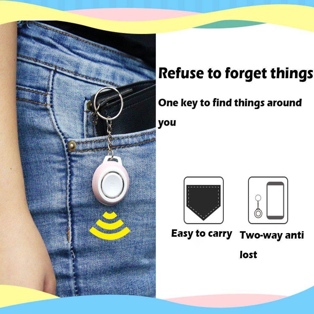 Bakeey-Intelligent-bluetooth-Self-Timer-Positioning-Anti-Lost-Device-Kids-Key-Bag-Wallet-Locators-1620462