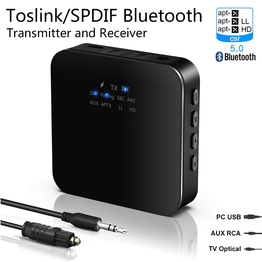 Bakeey-bluetooth-50-Audio-Transmitter-Receiver-Wireless-Audio-Adapter-35mm-Aux-Audio-Adapter-Pair-Wi-1716571