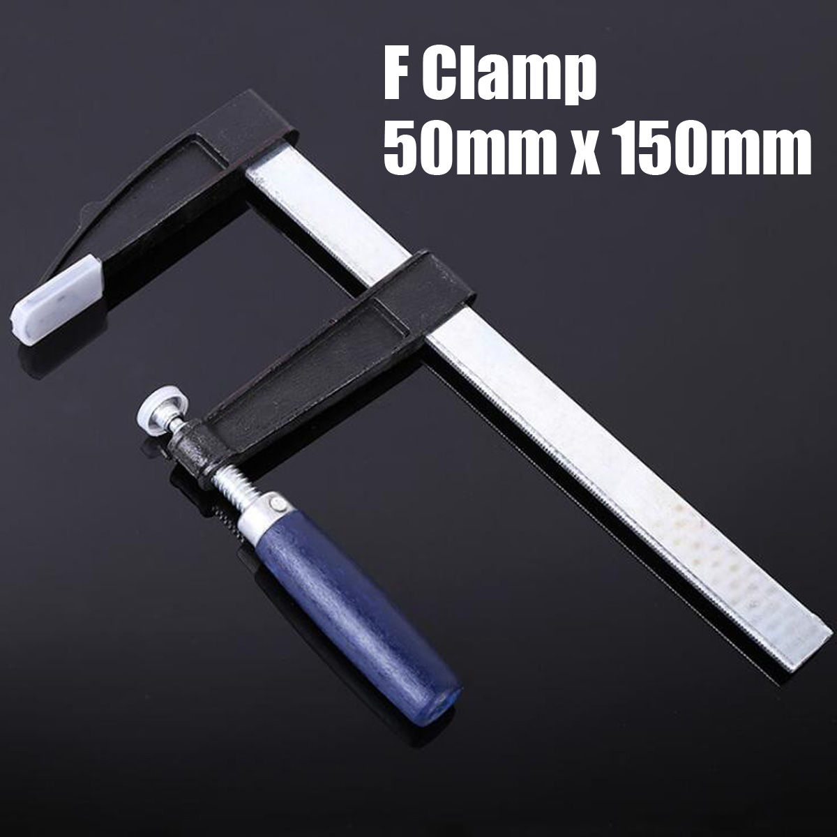 50-x-150mm-Heavy-Duty-F-Clamp-Bar-Woodworking-Clamp-Clamping-Carpenter-Tool-1360435