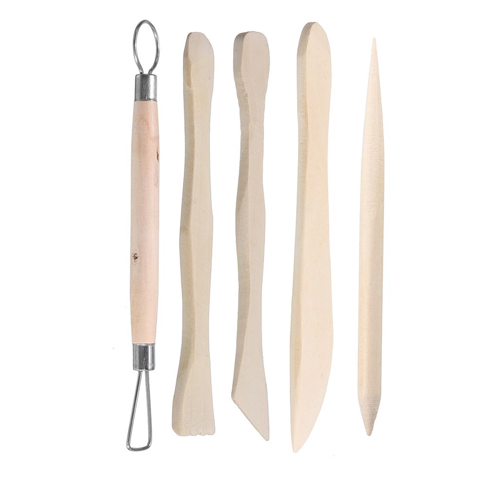 5PCS-Wooden-Handle-Pottery-Ceramics-DIY-Tools-Set-Wood-Handle-Wax-Pottery-Clay-Sculpture-Carving-Too-1596533