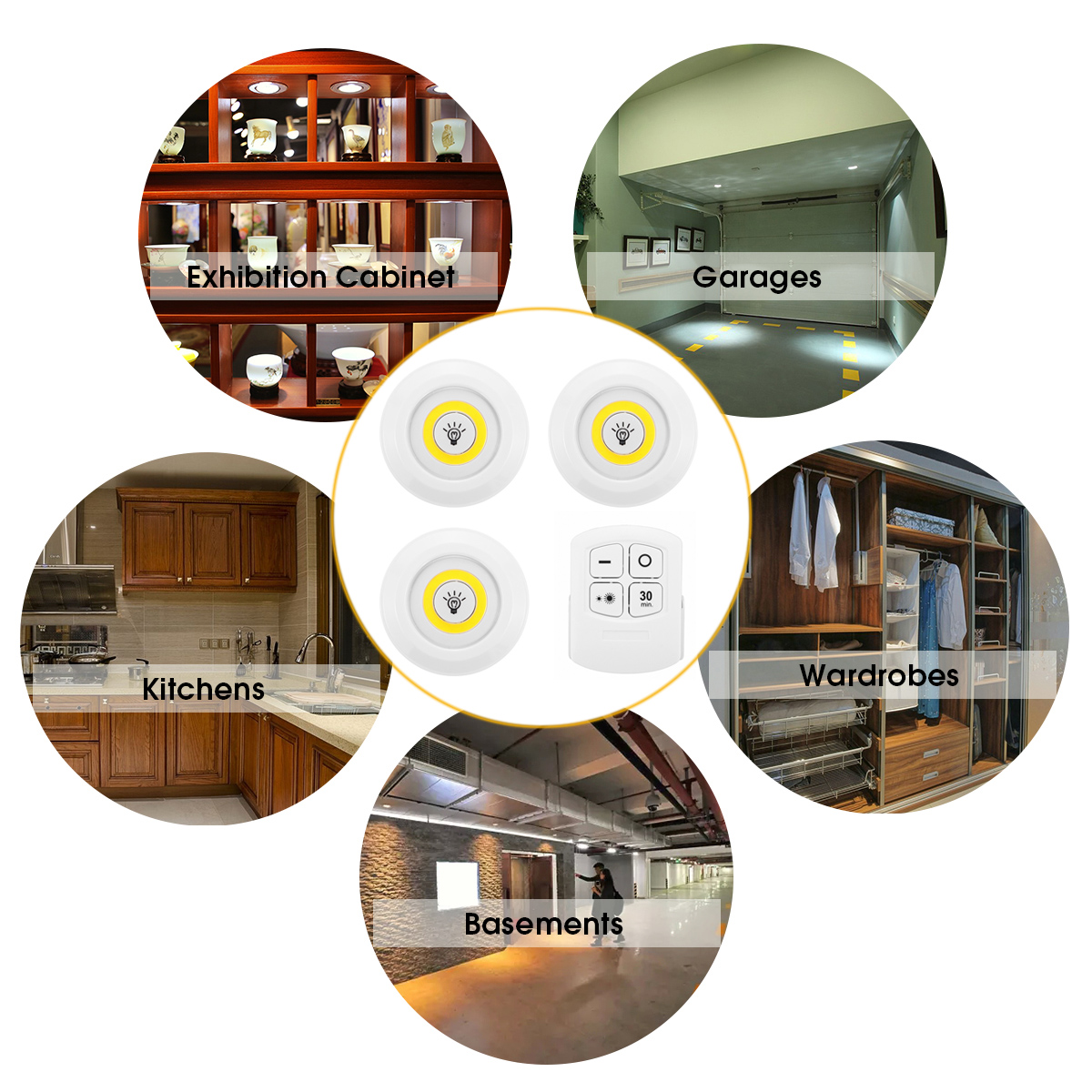 3PCS-150LM-3W-LED-Lamp-Wireless-Remote-Control-Touch-Night-Light-RC-Bedroom-Sensing-Night-Light-for--1687915